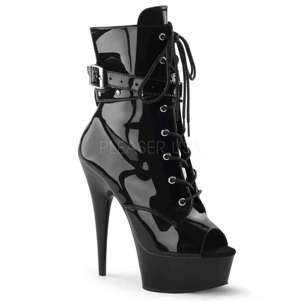 Pleaser - DELIGHT1033 Bottes de plateforme - Noir Product image